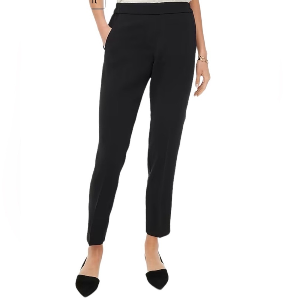 J.Crew Factory The Jamie Crop Pant in Black